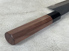 Load image into Gallery viewer, Yamamoto Black Gyuto Knife Aogami Super Steel 210mm Yamamoto  Pakkawood Handle - Made in Japan 🇯🇵