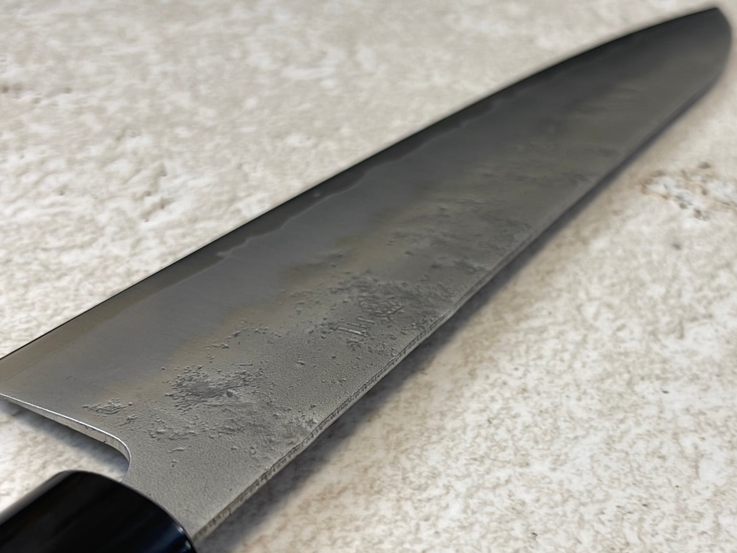 Tsunehisa G3 Nashiji HBC Gyuto 240mm - Made in Japan 🇯🇵 Magnolia Oval Wa Handle