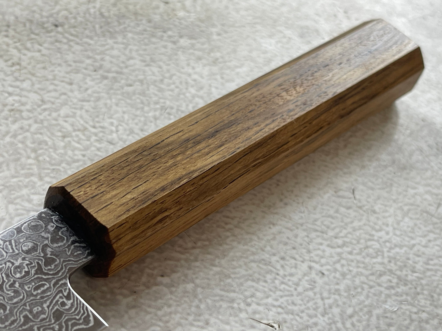 Tsunehisa ZA18 Damascus Petty 135mm Oak Handle Made in Japan 🇯🇵
