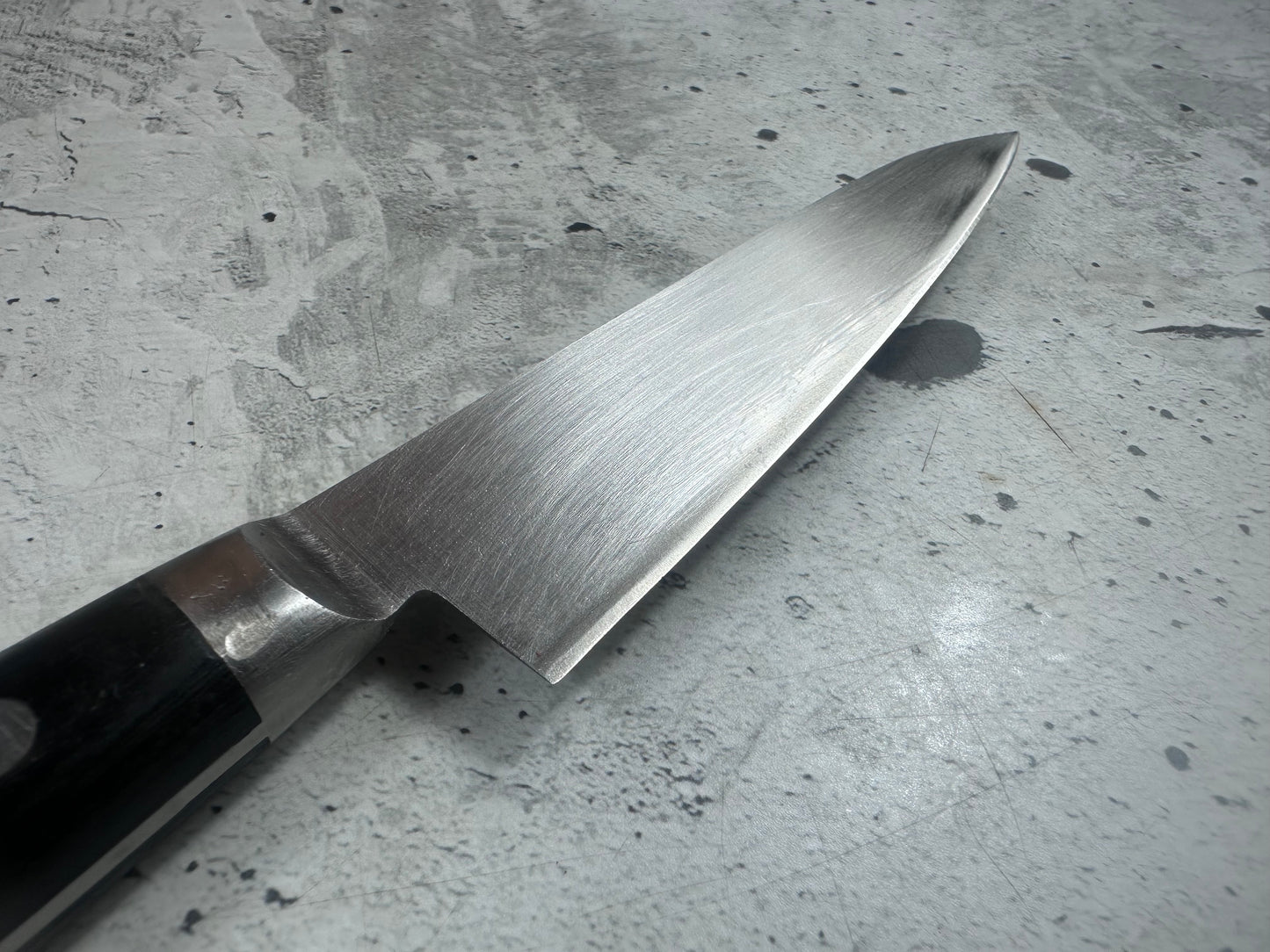 Vintage Yoshimune Petty Knife 120mm Carbon Steel 2140