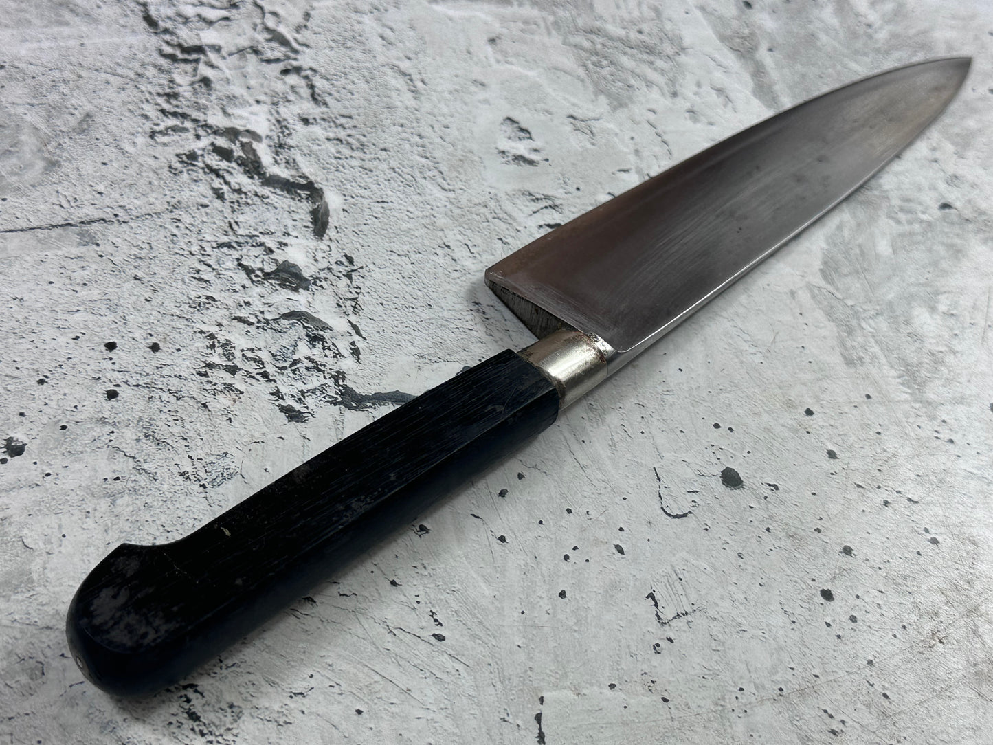 Vintage Sabatier Nogent Chef Knife 170mm Inox Steel Wood Handle 2189