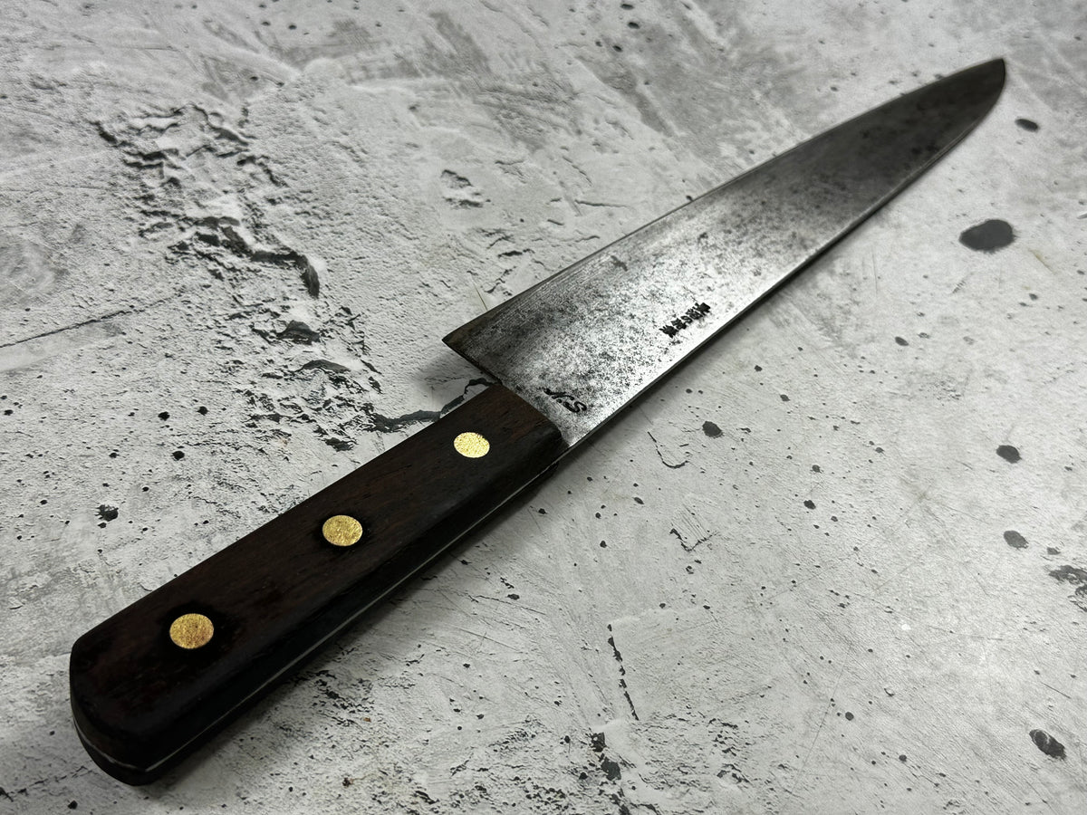 Vintage Masakane SK Carbon Steel Gyuto Knife 240mm 2329