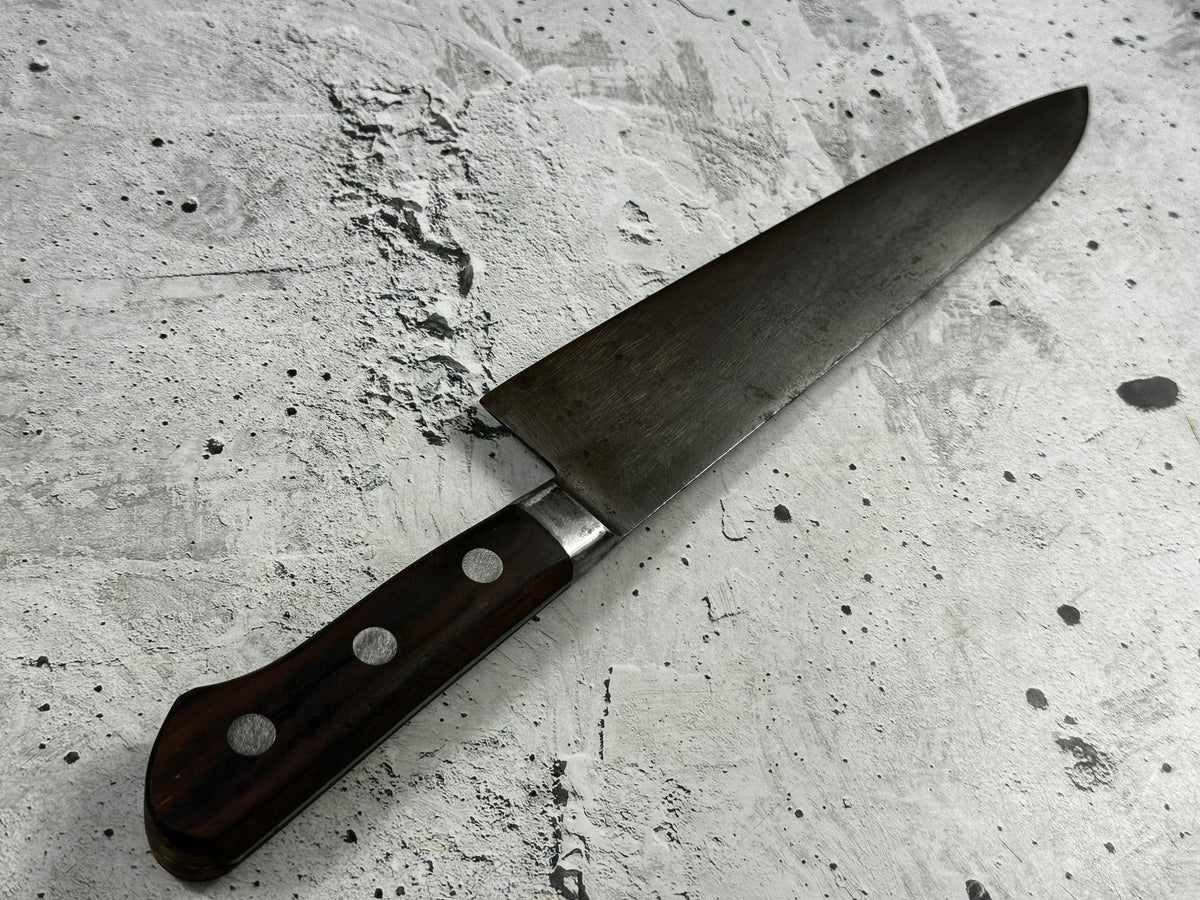 Vintage Munemasa "Azuma" Chef's Knife 240mm SK Carbon Steel 2288