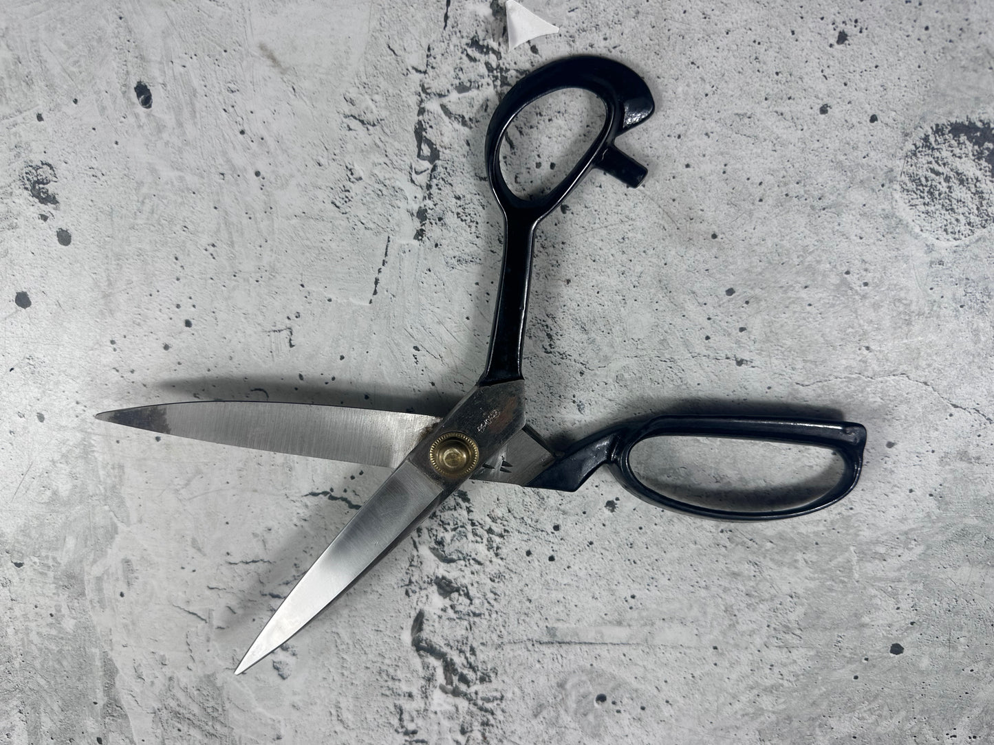 Vintage Ryujiro Kitchen Scissors 170mm Carbon Steel 2156