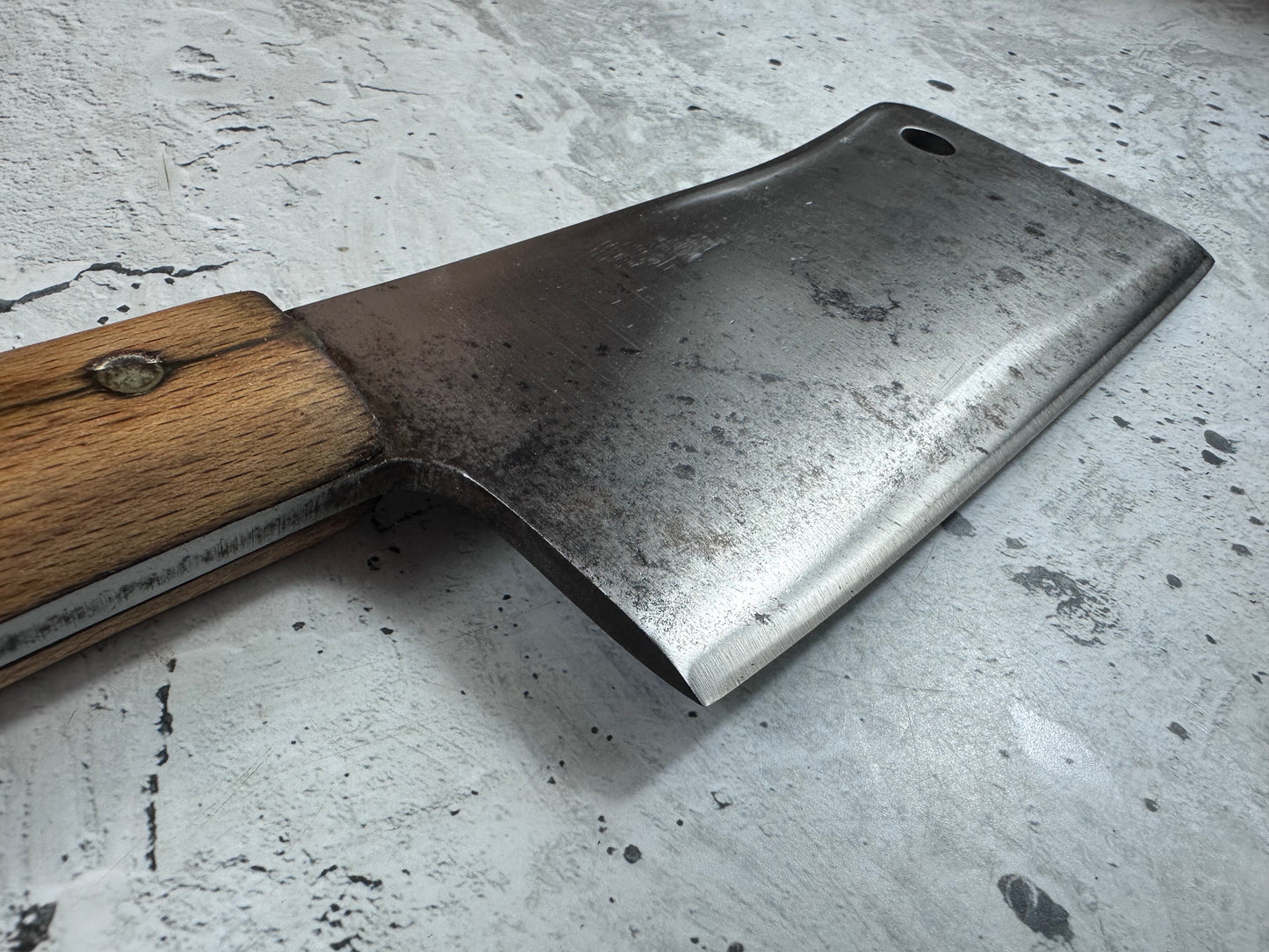 Vintage Gustav Emil Ern Cleaver Knife 180mm Made in German 2023