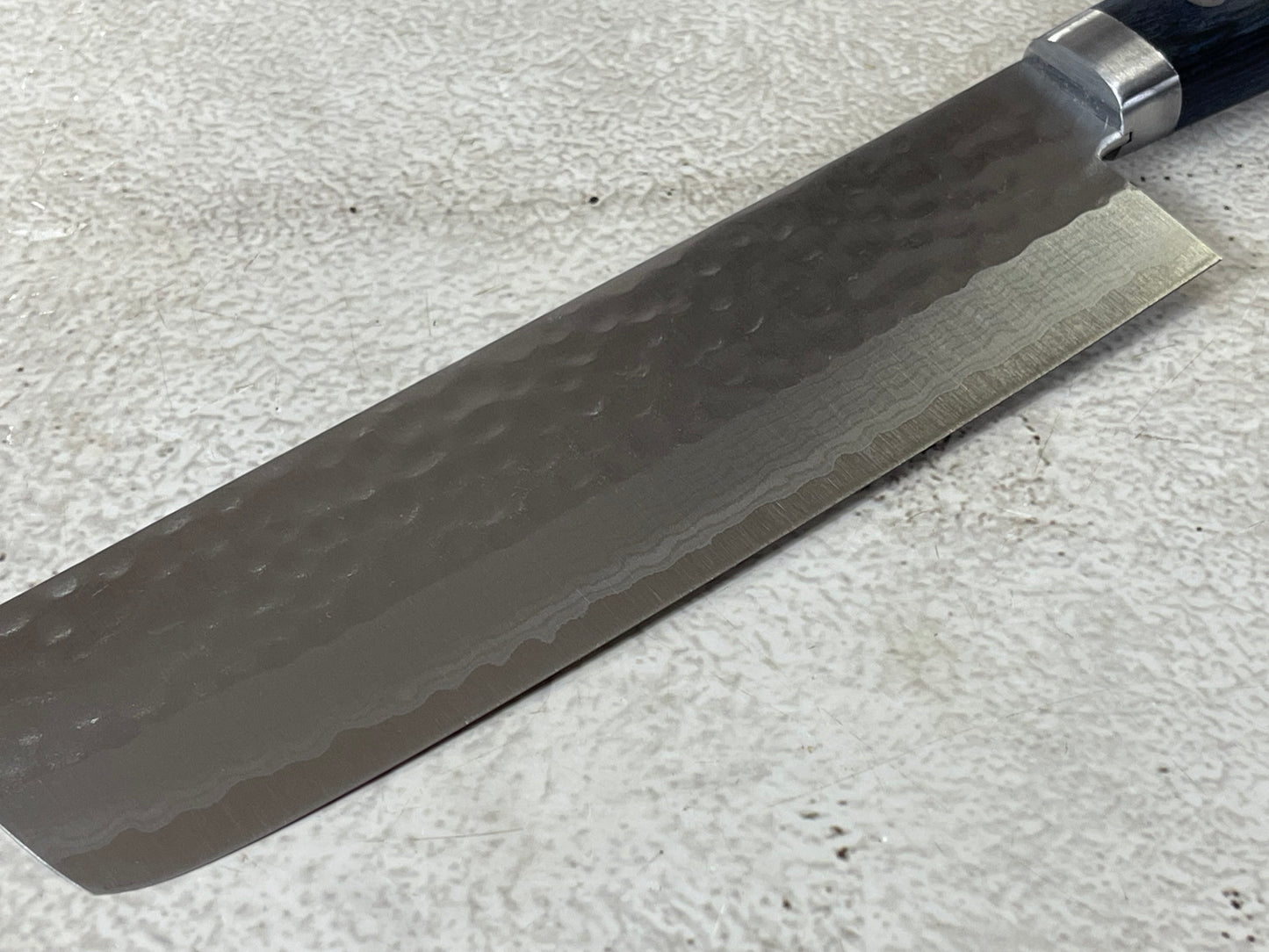 Masutani Kokuryu Usuba 160mm Blue Pakkawood Handle