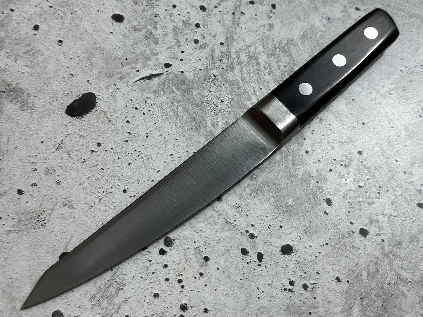 Tsunehisa AUS8 Honesuki Maru Knife 150mm Pakkawood Handle - Made in Japan 🇯🇵