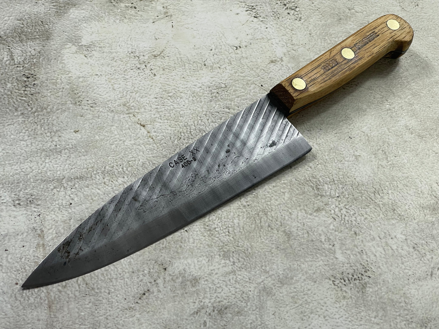 Vintage Case XX Chef Knife 200mm - Carbon Steel Made In USA 🇺🇸 1913