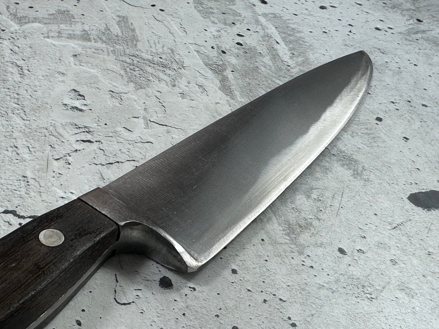 Vintage J. A. Henckels Friodur Chef Knife 210mm High Carbon Steel Made in Germany 2114