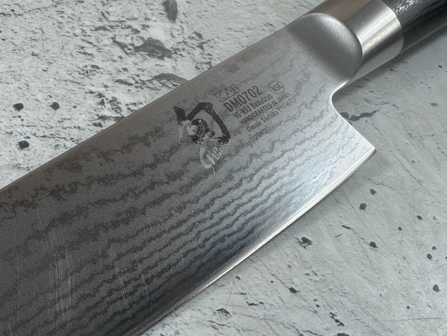 Second Hand Shun Santoku Knife 2057