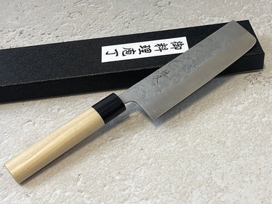Tsunehisa G3 Nashiji HBC Nakiri 165mm - Made in Japan 🇯🇵 Magnolia Oval Wa Handle