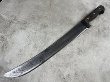Load image into Gallery viewer, Vintage Gustav Emil Ern Butcher Machete Knife 360mm Made in Germany 🇩🇪 Cabon steel 1982