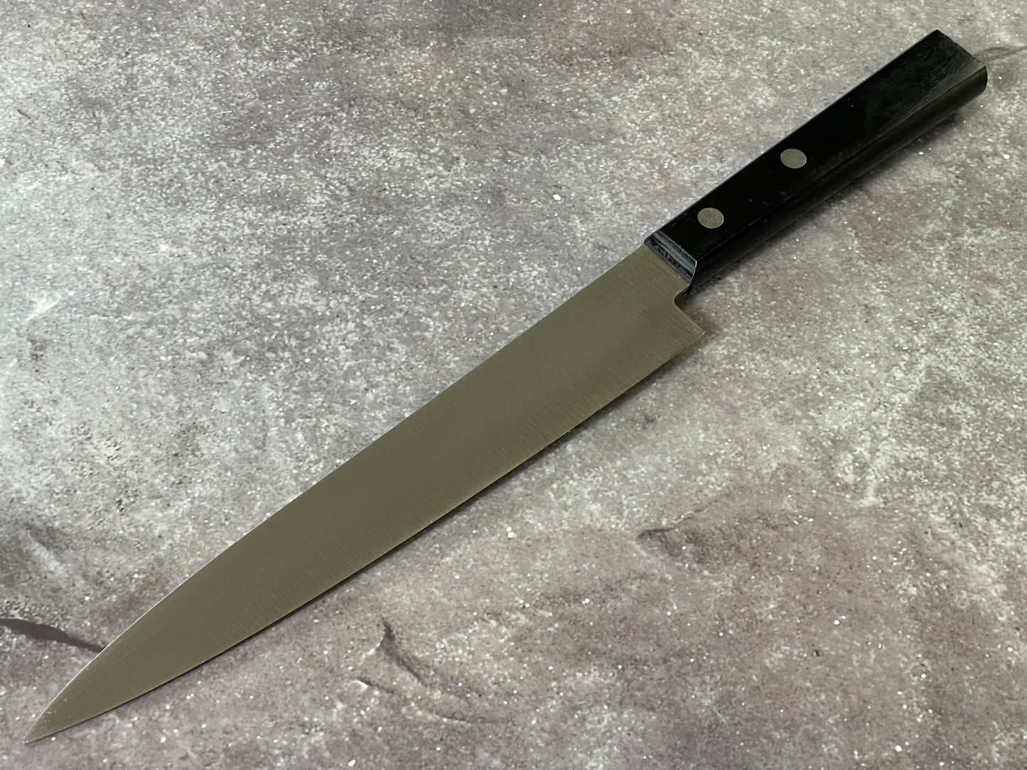 Vintage Japanese Yanagiba Knife 200mm Made in Japan 🇯🇵 High Carbon Steel 1680