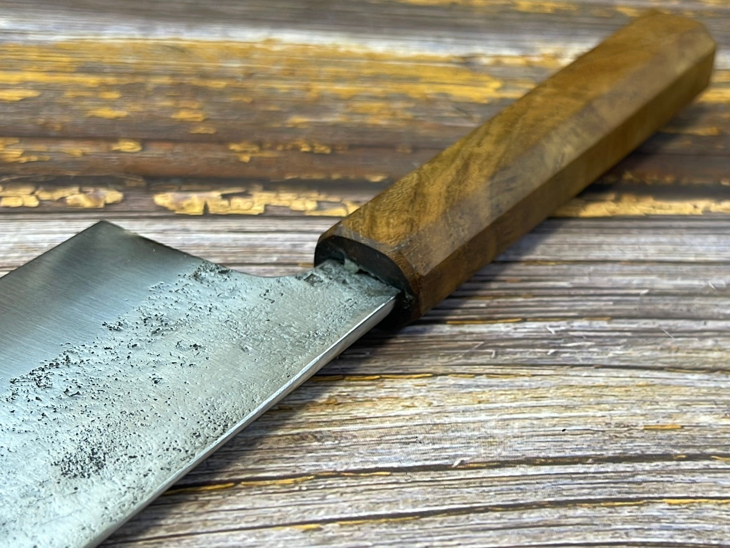 Santoku 180mm Nashiji Jatiwood Timber Handle