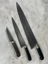 Load image into Gallery viewer, Vintage French Nogent Knife Set 3x Made in France 🇫🇷 1988