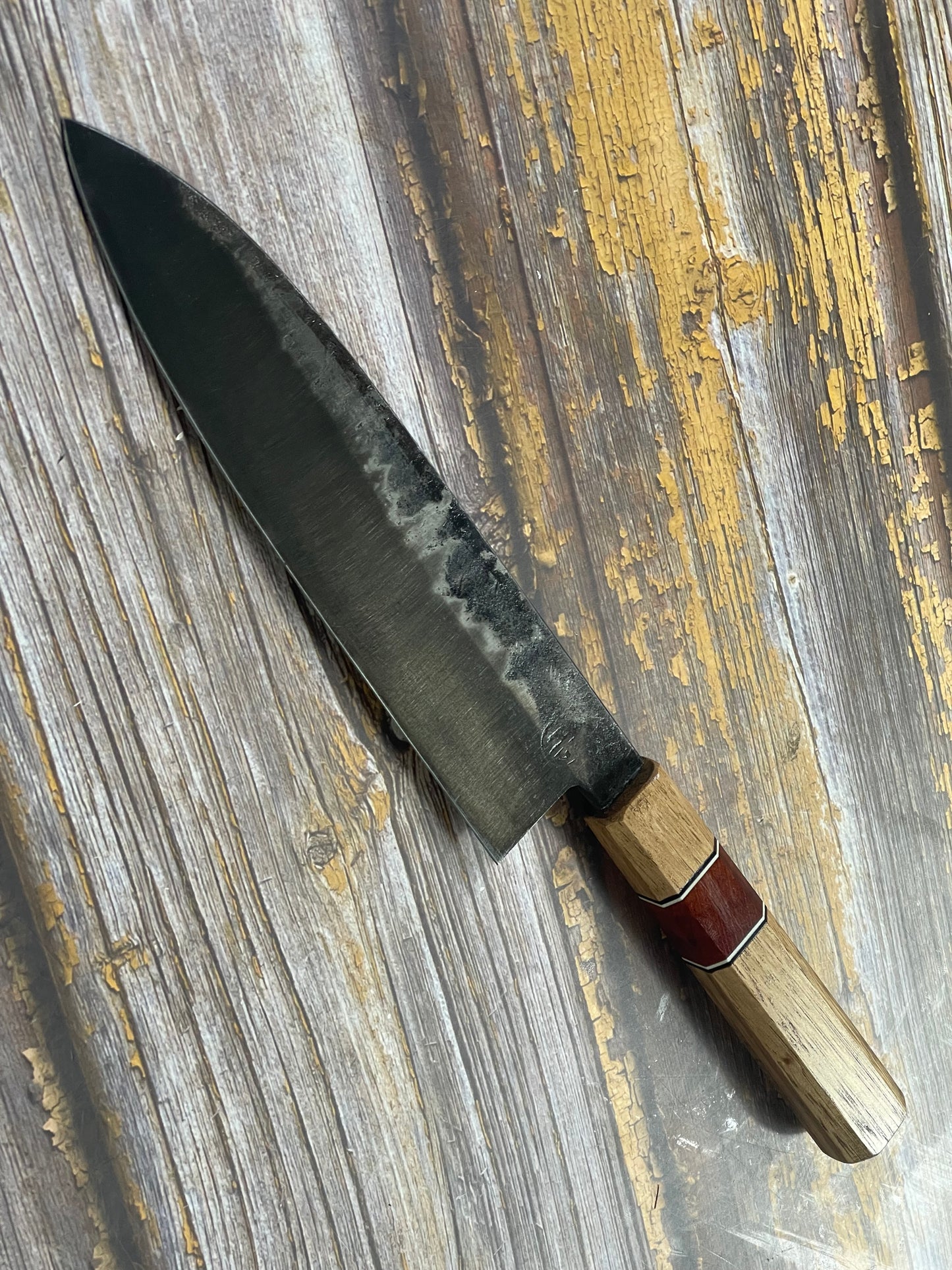 HG Blade Gyuto Knife 210mm Kurouchi Finish 1084 High Carbon Steel (2025)