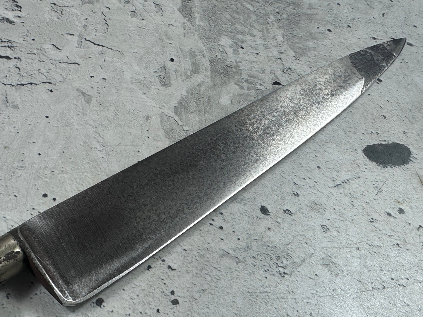 Vintage Sabatier Nogent Flexible Slicing Knife 200mm Carbon Steel 2184
