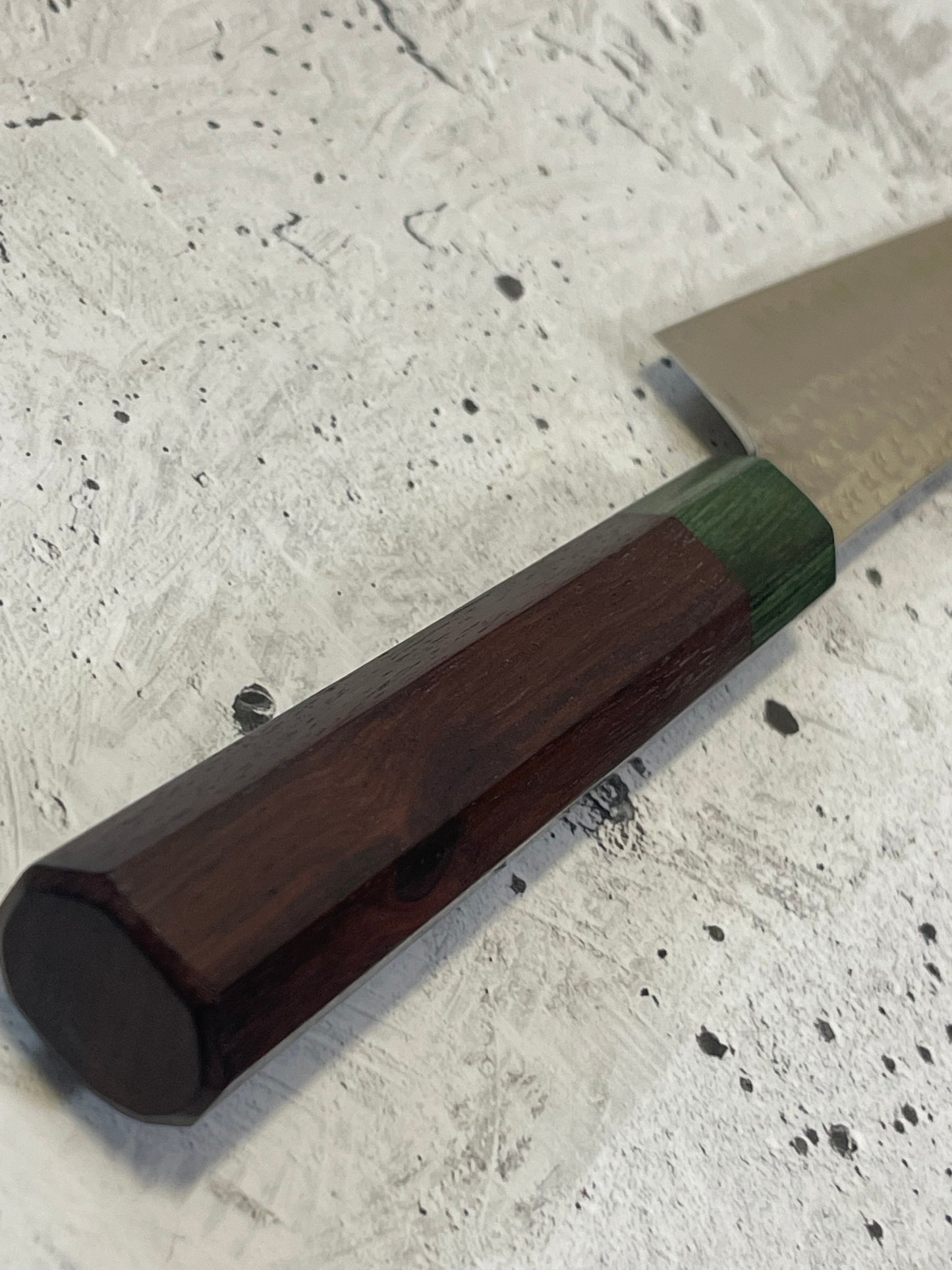 Yu Kurosaki Suji(Sashimi) 270mm with Green-Ring Octagonal Handle