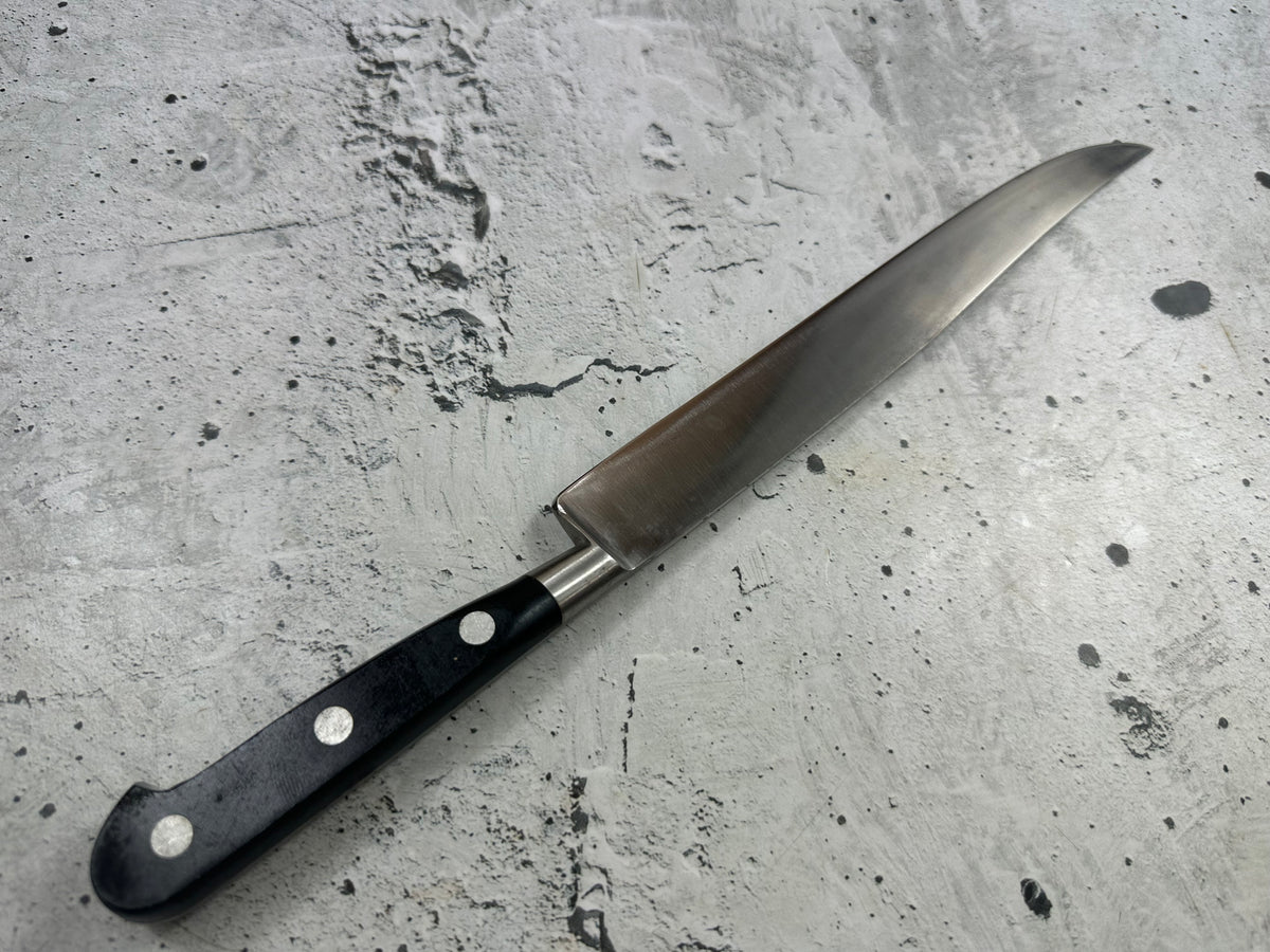 Vintage French Sabatier Carving Knife 220mm High Carbon Steel POM Handle 2269