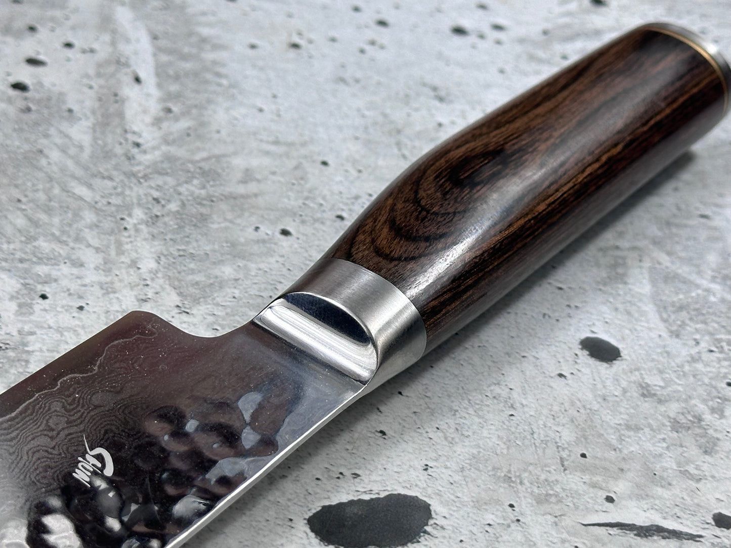 Pre-Owned Shun Premier Slicing Knife 240mm Damascus Steel PakkaWood Handle 2176