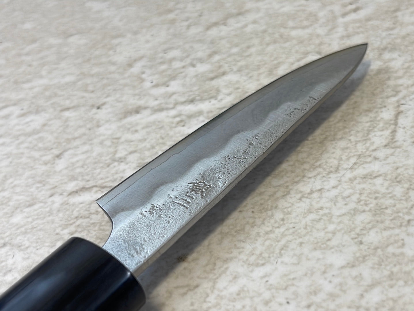 Tsunehisa G3 Nashiji HBC Petty 80mm - Made in Japan 🇯🇵 Magnolia Oval Wa Handle
