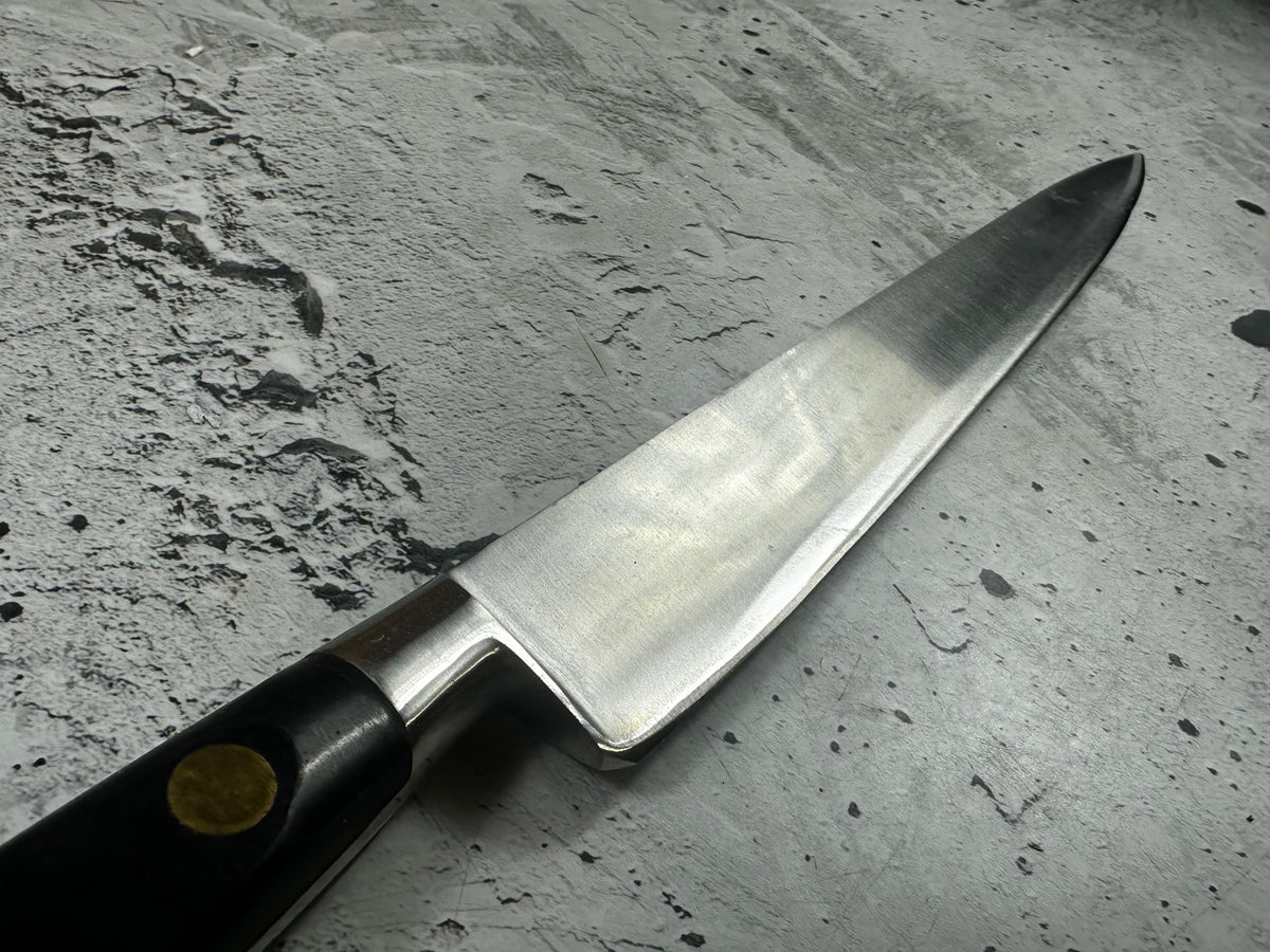 Vintage French Sabatier Slicing Knife 250mm High Carbon Steel POM Handle 2248