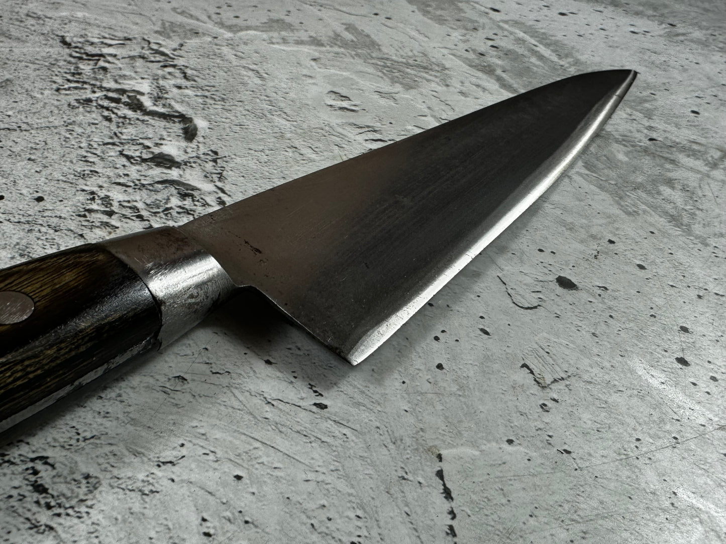 Vintage Japanese Gyuto Knife 250mm Carbon Steel Made in Japan 2013