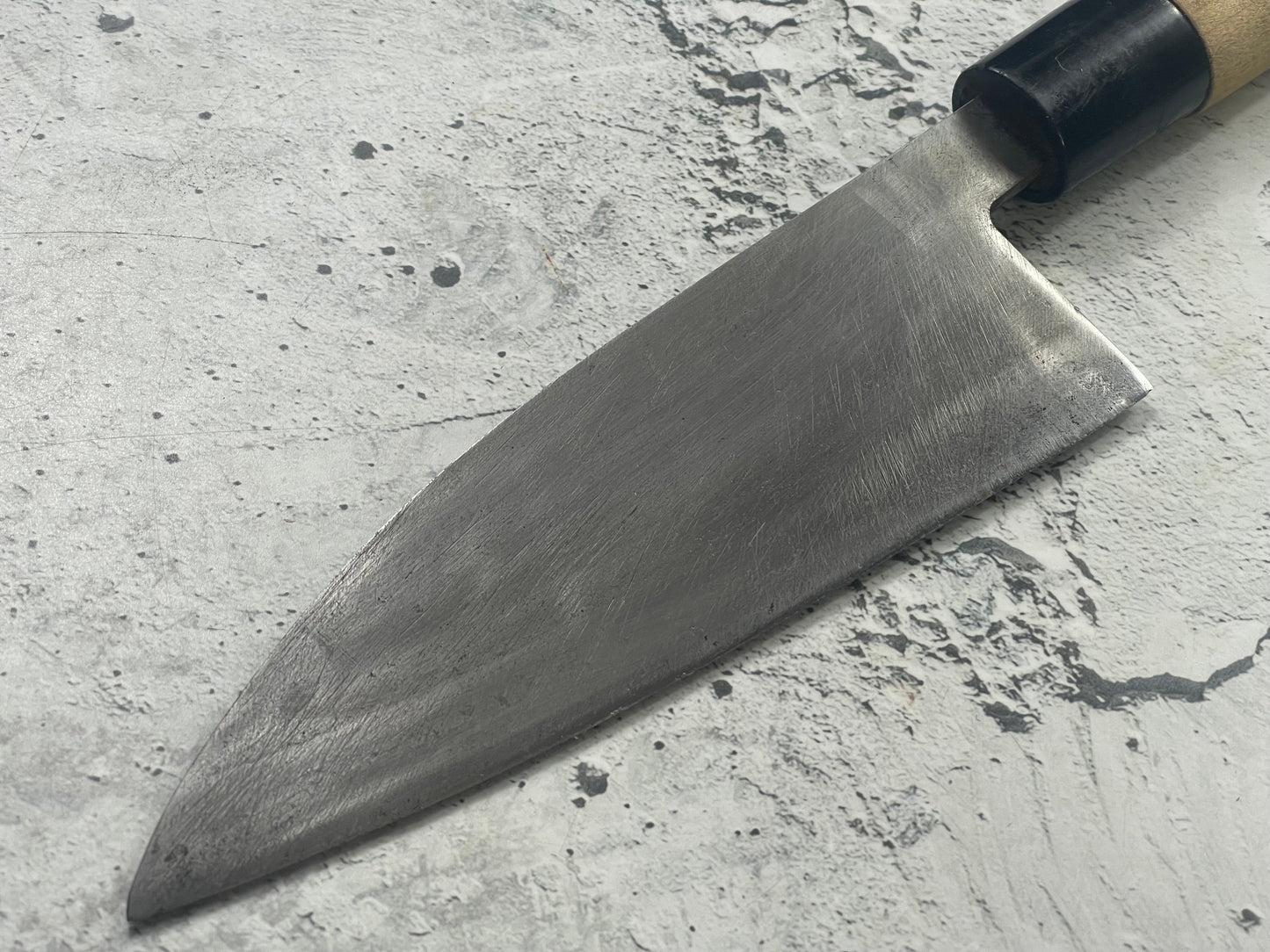 Vintage Japanese Deba Knife 150mm Made in Japan 🇯🇵 Carbon Steel 1752