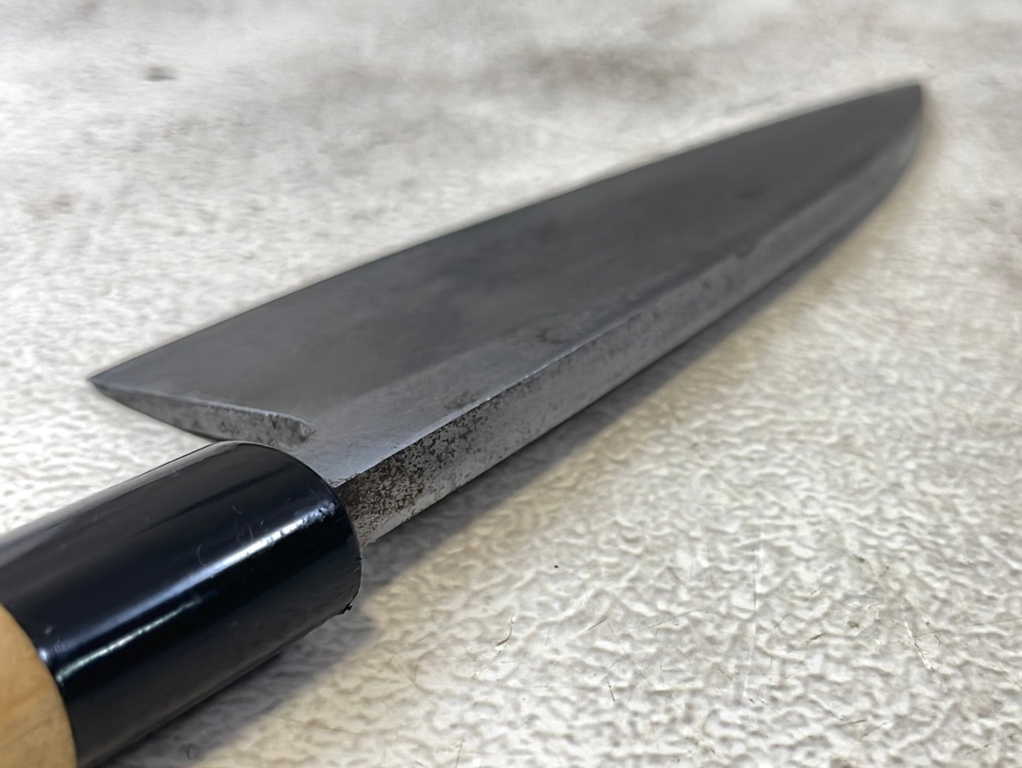 Vintage Japanese Funayuki Knife 150mm Made in Japan 🇯🇵 Carbon Steel 1337
