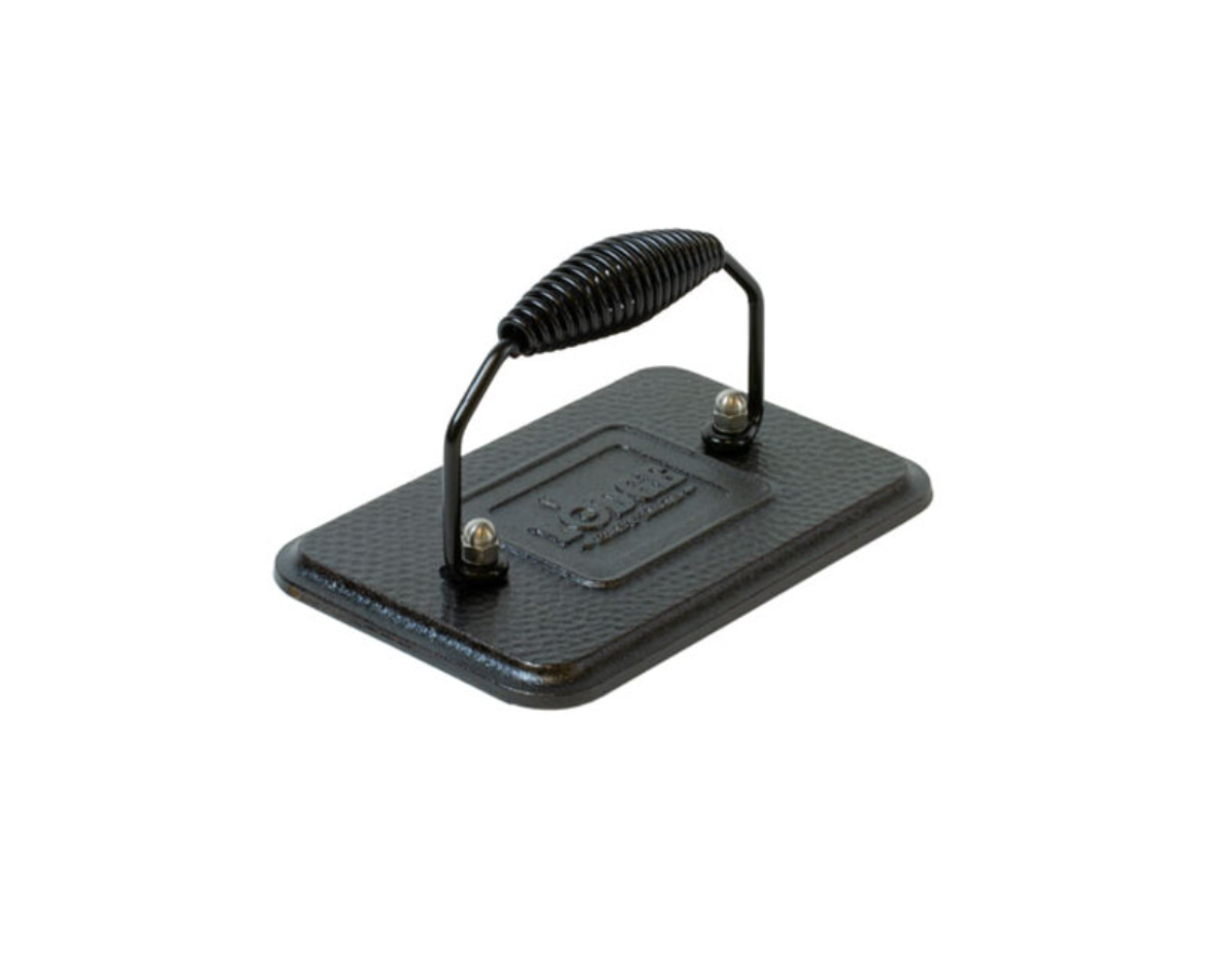 Lodge Cast Iron Rectangular Grill Press