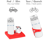 Load image into Gallery viewer, Ion8 Quench Plastic Water Bottle 1000ml Ice