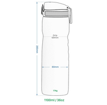 Load image into Gallery viewer, Ion8 Quench Plastic Water Bottle 1000ml Ice