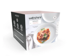 Load image into Gallery viewer, Wiltshire Diamond White 12 Piece Dinner Set