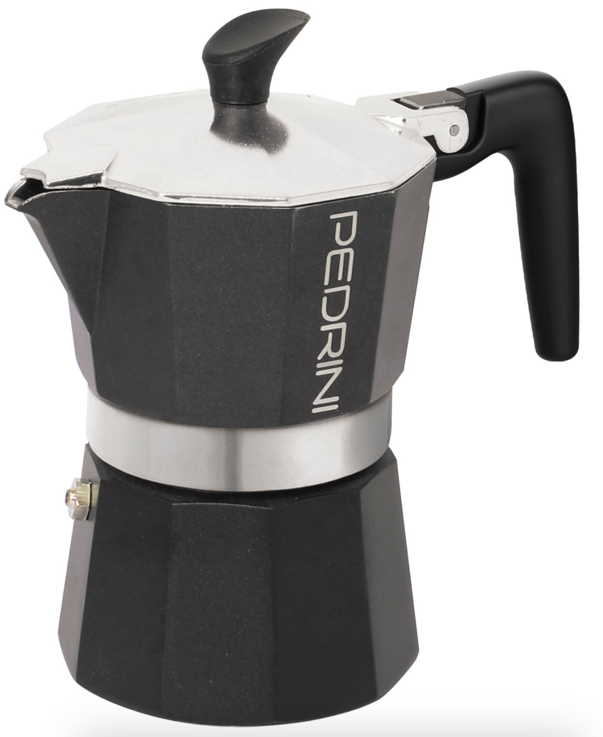 Pedrini Aroma Nero Coffee Maker, 3 Cups