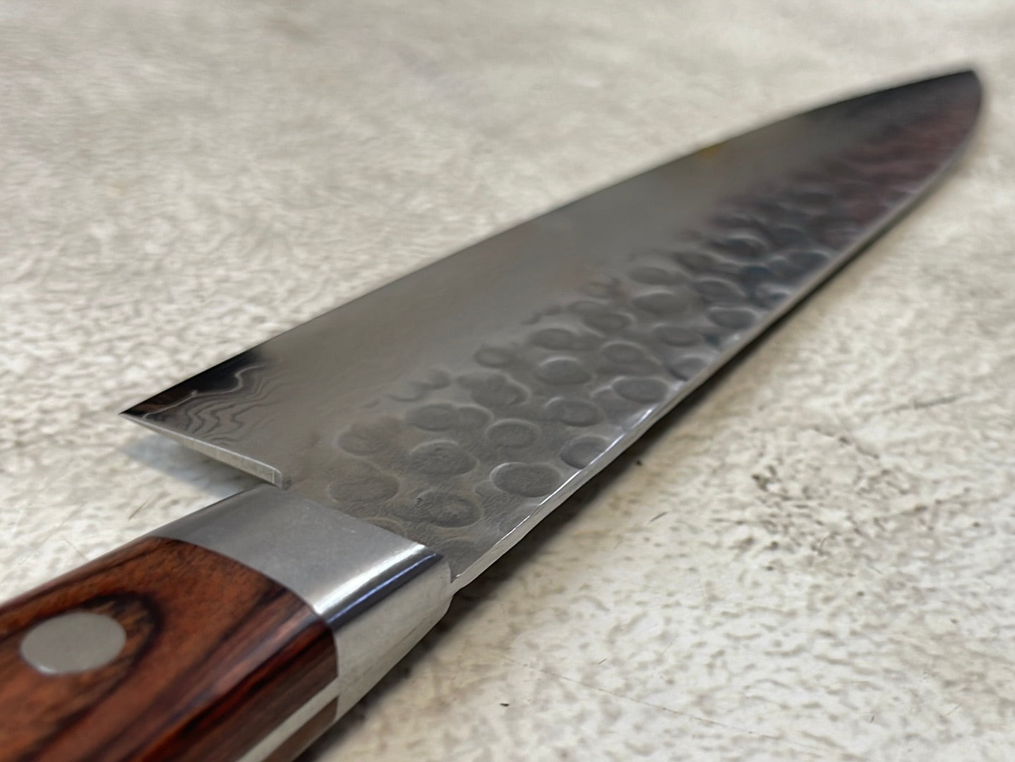 Tsunehisa VG10 Brown Pakka Gyuto Knife 180mm - Made in Japan 🇯🇵