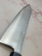 Load image into Gallery viewer, Yoshimune Gyuto Polished Stainless Clad 210 mm ) Aogami Super Double-Bevel Walnut Octagonal Handle