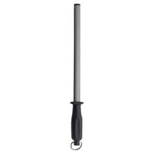 Load image into Gallery viewer, Messermeister Diamond Oval Sharpening Rod 800 Grit Diamond Honing Steel 12 Inch (30.5cm)
