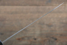 Load image into Gallery viewer, Kanetsune Blue Steel No. 2 Damascus Petty-Utility Japanese Knife 135mm Shitan Handle