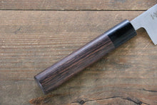 Load image into Gallery viewer, Kanetsune Blue Steel No. 2 Damascus Petty-Utility Japanese Knife 135mm Shitan Handle