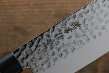 Load image into Gallery viewer, Kanetsune DSR-1K6 Hamemered Nakiri Japanese Knife 165mm Red Pakka Wood Handle