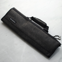 Load image into Gallery viewer, Messermeister Knife Roll Charcoal 8 Pocket Felt