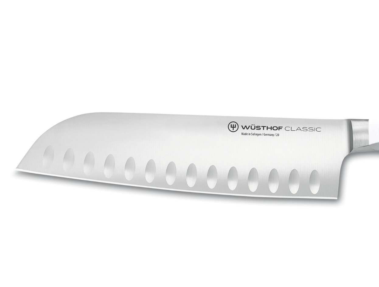 Wusthof Classic White Santoku knife 17 cm