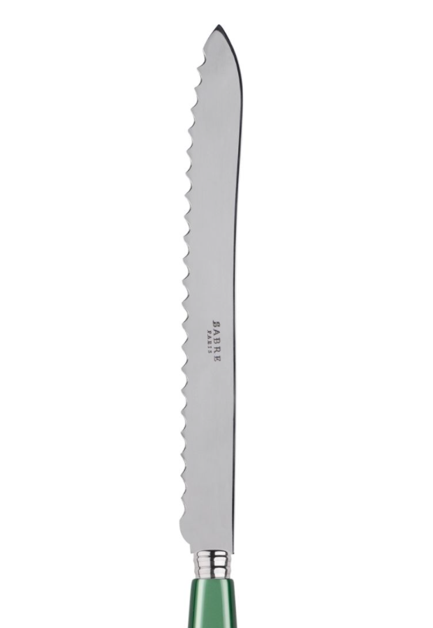 Sabre Icone Bread Knife - Garden Green