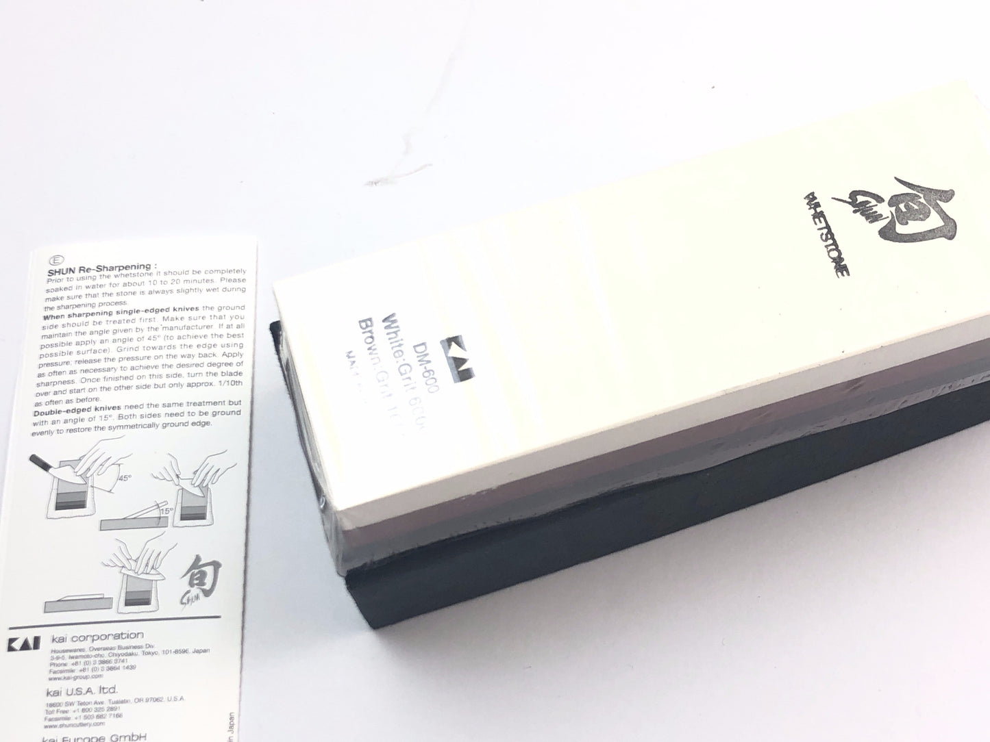 Shun 1000/6000-Grit Combination Whetstone