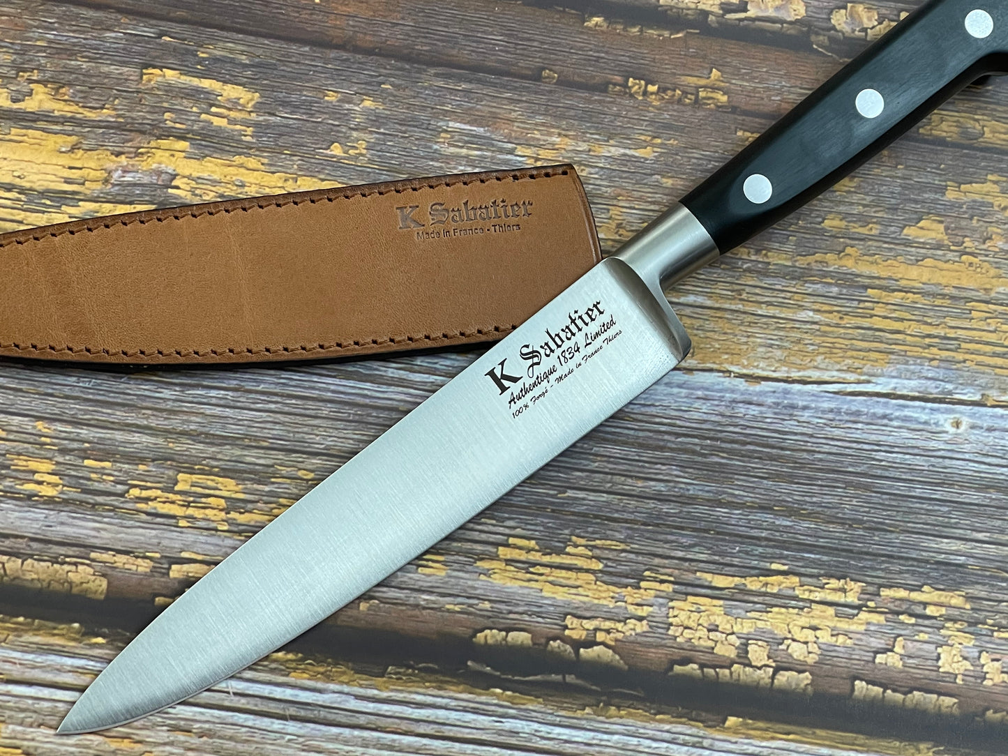 K Sabatier Limited Edition 1834 Authentique Chef's Knife 150mm - HIGH CARBON STEEL Made In France
