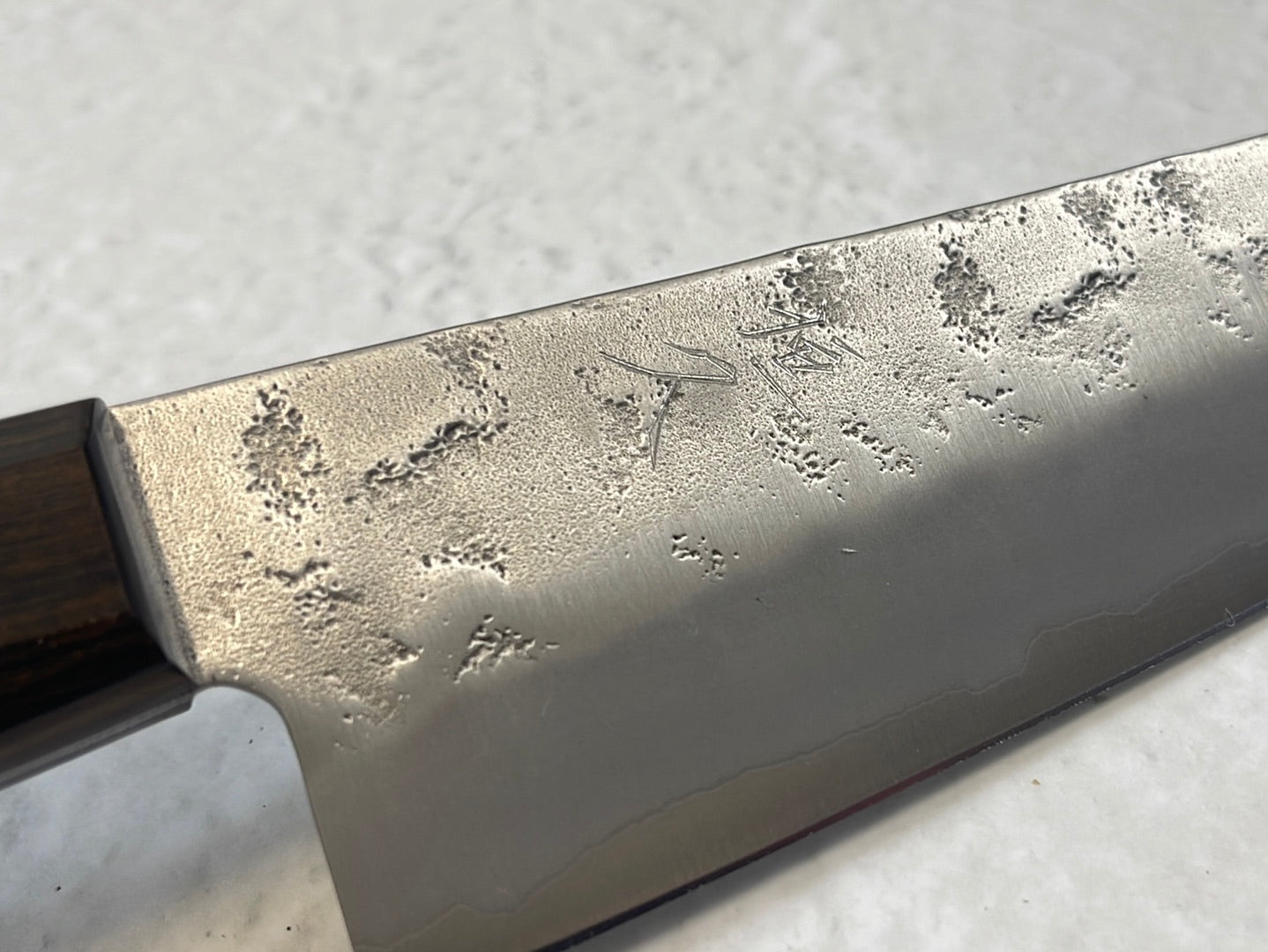 Tsunehisa G3 Nashiji Brown Gyuto 180mm - Made in Japan 🇯🇵