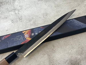 Zakuri Aokami Steel Kuro Yanagiba Knife 240mm - Made in Tosa 🇯🇵 Japan