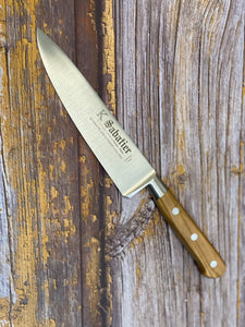 K Sabatier Chef Knife 150mm - HIGH CARBON STEEL - OLIVE WOOD HANDLE