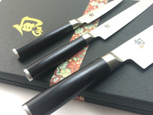 Load image into Gallery viewer, Shun Classic 3 Piece Chefs Knife Set