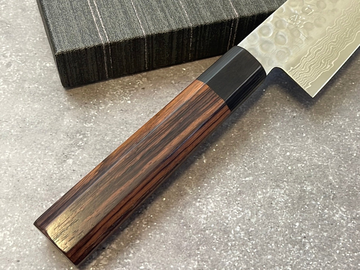 Yoshimune Gyuto Damascus Hammered Finish Knife 210 mm (9.4 in) Stainle